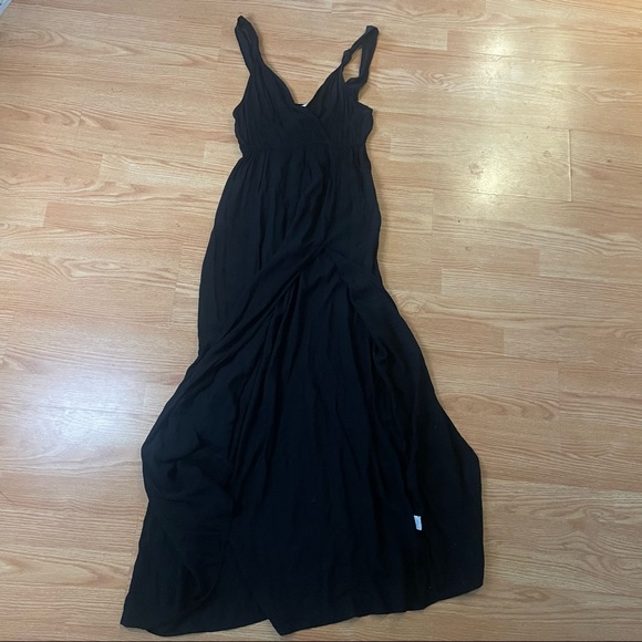 ASOS Fuller Bust Beach Maxi Black Size 6 - Picture 6 of 9